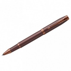 Ручка-роллер Parker "IM Professionals Monochrome Burgundy" черная, 0,5мм, подарочная упаковка
