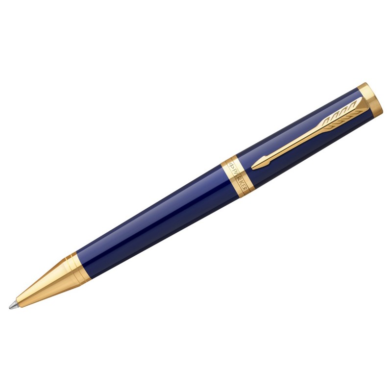 Ручка шариковая Parker "Ingenuity Blue GT" 1,0мм, черная, подарочная упаковка