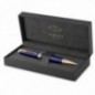 Ручка шариковая Parker "Ingenuity Blue GT" 1,0мм, черная, подарочная упаковка