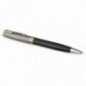 Ручка шариковая Parker "Sonnet Premium Metal and Black GT" черная, 1,0мм, поворот., подарочная упаковка