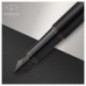 Ручка перьевая Parker "IM Achromatic Black" синяя, 0,8мм, подарочная упаковка