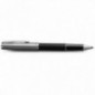 Ручка-роллер Parker "Sonnet Sand Blasted Metal and Black Lacquer" черная, 0,8мм, подарочная упаковка