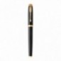 Ручка-роллер Parker "IM Premium Black/Gold GT" черная, 0,8мм, подарочная упаковка
