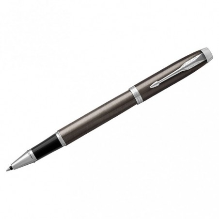 Ручка-роллер Parker "IM Dark Expresso CT" черная, 0,8мм, подарочная упаковка