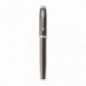 Ручка-роллер Parker "IM Dark Expresso CT" черная, 0,8мм, подарочная упаковка