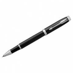 Ручка-роллер Parker "IM Black СT" черная, 0,8мм, подарочная упаковка
