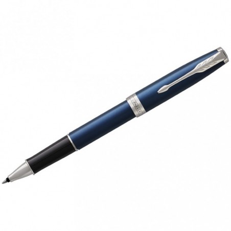 Ручка-роллер Parker "Sonnet Subtle Blue СT", черная, 0,8мм, подарочная упаковка