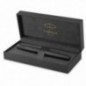 Ручка-роллер Parker "Ingenuity Black BT" черная, 0,5мм, подарочная упаковка