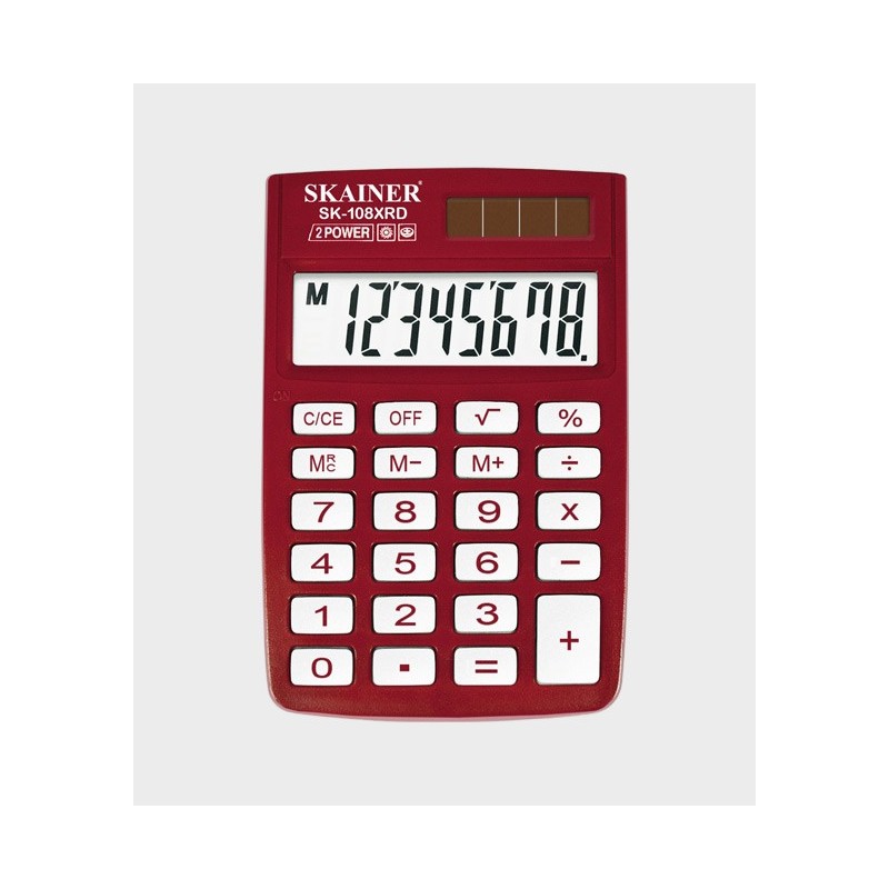 Калькулятор настольный Skainer SK-108XRD