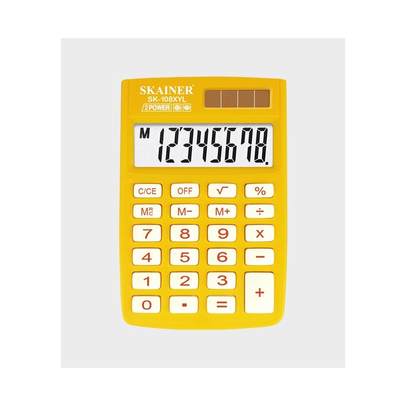 Калькулятор настольный Skainer SK-108XYL