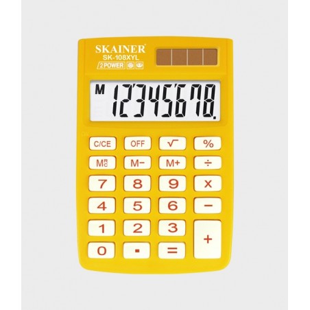 Калькулятор настольный Skainer SK-108XYL