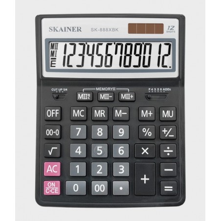 Калькулятор настольный Skainer SK-888XBK