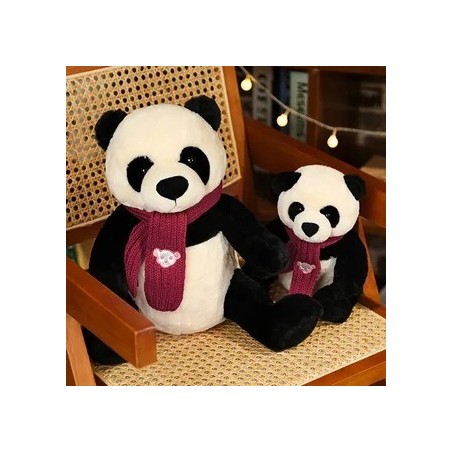 Мягкая игрушка плюшевая Панда с шарфом 22 см