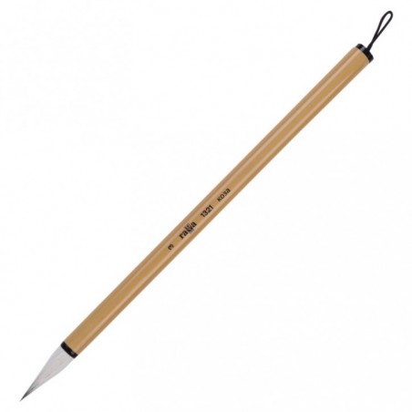 Кисть художественная для каллиграфии Гамма, коза, 3, бамбуковая ручка