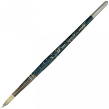 Кисть художественная синтетика Гамма "Модерн", круглая 12, короткая ручка