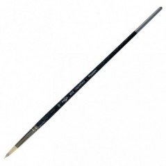 Кисть художественная синтетика Гамма "Модерн", круглая 10, длинная ручка
