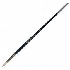 Кисть художественная синтетика Гамма "Модерн", круглая 12, длинная ручка