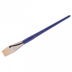 Кисть художественная синтетика упругая Гамма "Манеж", плоская 16, длинная ручка