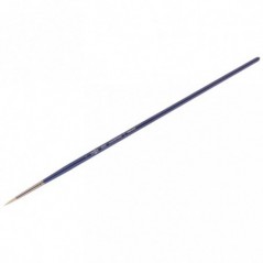 Кисть художественная синтетика упругая Гамма "Манеж", круглая 1, длинная ручка