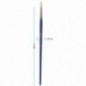 Кисть художественная синтетика упругая Гамма "Манеж", круглая 6, длинная ручка
