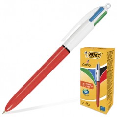 Ручка шариковая автоматическая BIC "4 Colours", 4 цвета, 8 мм, линия письма 0,3 мм, 889971