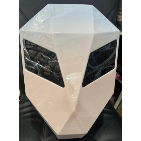 Рюкзак для мотоцикла с глазами, жесткий кофр для шлема с жк экраном, Белый