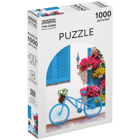 Пазл 1000 эл. ТРИ СОВЫ "Голубое окошко"
