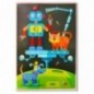 Набор для опытов Десятое королевство "Веселые роботы", открытка формат А6