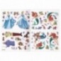 Альбом с наклейками ТРИ СОВЫ "Многоразовые наклейки. Принцесса Disney. Волшебные мечты", с наклейками и постеры, 8стр., А5