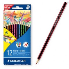 Карандаши цветные STAEDTLER "Noris Color 185" 12 цв., шестигранные