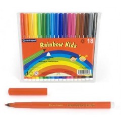 Фломастеры Centropen "Rainbow Kids" 18 цв.