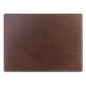 Подложка д/письма 40Х60 см, имитация кожи, цвет: шоколад