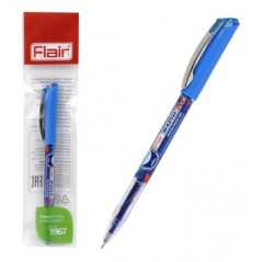 Ручка гелевая "Flair" RAPID GEL синяя, пластик, в блистере