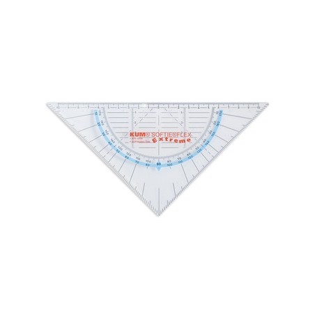 Треугольник 45" 16см "Softie Flex" особо гибкий, прозрачный,  в блистере, 2251319