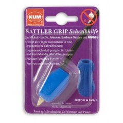 Анатомический держатель для пишущих предметов (Sattler Grip), резиновый, ассорт. цв., блистер