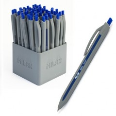 Ручка гелевая, автоматическая MILAN "Gel touch" синяя