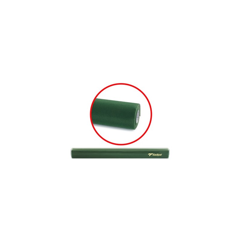 Бумага цв. SADIPAL самокл., бархат, 0.45х1м, цвет: зеленый