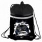 Мешок для обуви 1 отделение Berlingo "Do not disturb", 340*460мм, вентиляционная сеточка, светоотражающая лента, карман