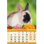 Календарь перекидной на ригеле "Символ года 3 - Кролик" 2023 год, 32х48см
