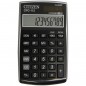 Калькулятор карманный CITIZEN CPC-112BK 12 разрядов, двойное питание, 72*120*9 мм, черный