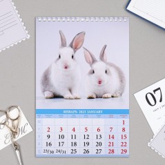 Календарь на пружине "Символ года 1" 2023 год, 17х25 см