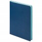 Ежедневник Portobello Trend, Latte NEW, недатированный, синий/голубой, А5 147x212 мм