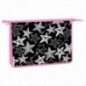 Папка для тетрадей 1 отделение, А4 Berlingo "Glossy stars", 340*245*40мм, пластик, на молнии