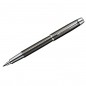 Перьевая ручка Parker "IM Premium Deep Gun Metal Chiselled CT" 0,8мм, подар.уп.