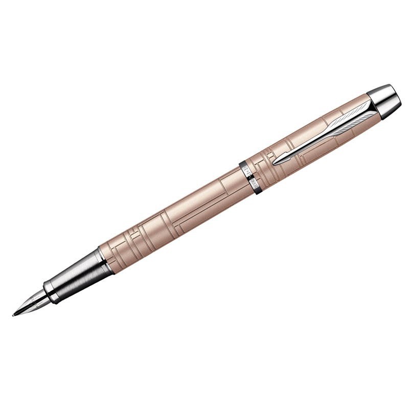 Перьевая ручка Parker "IM Premium Metallic Pink CT" 0,8мм, подар.уп.