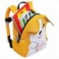 Рюкзак детский Grizzly, 20*26*10см, 1 отделение, 2 кармана, укрепленная спинка, оранжевый