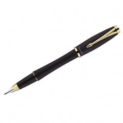 Перьевая ручка Parker "Urban Muted Black Lacquer GT" 0,8мм, подар.уп.