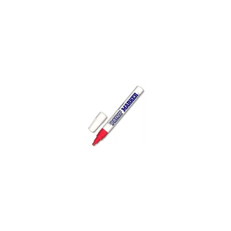 Маркер-краска Paint Marker, цвет красный, толщина 4 мм, PM-05