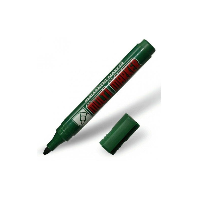 Маркер перманентный цвет зеленый Multi marker Корея