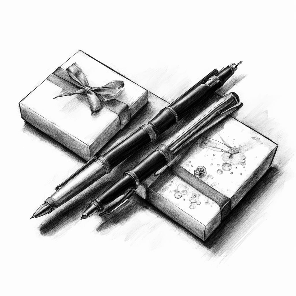 Ручки-роллеры подарочные